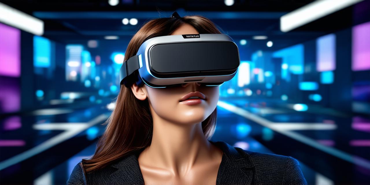 What is the function of a virtual reality headset?