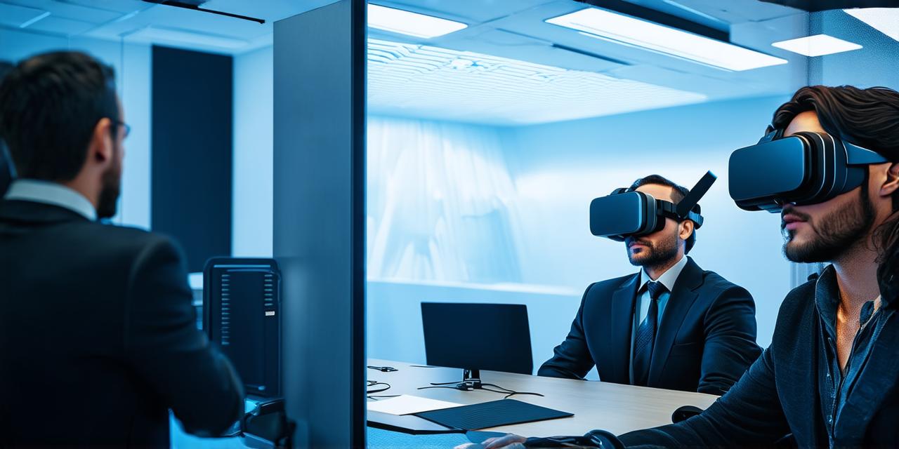 What are the advantages of using the passthrough feature on a virtual reality (VR) headset?