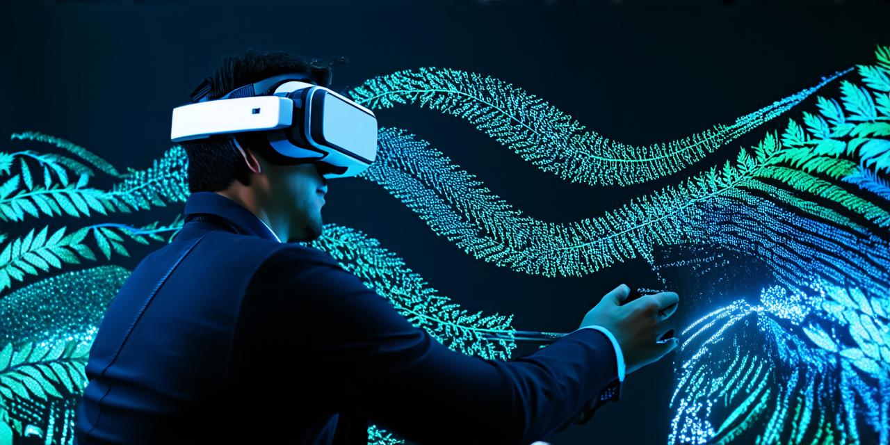 How does virtual reality alter or convert data?