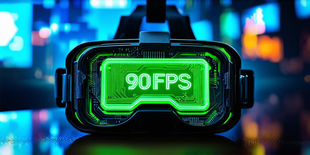 What does the frame rate of a virtual reality headset signify?