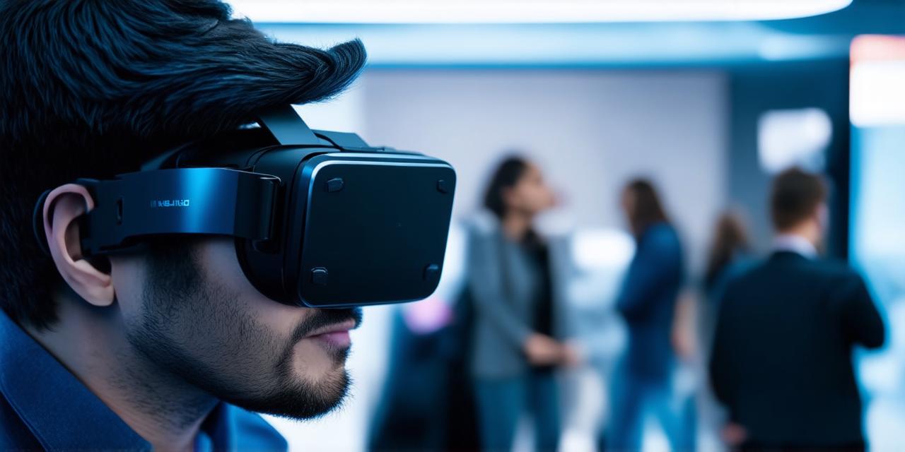 What is the function of a virtual reality headset?