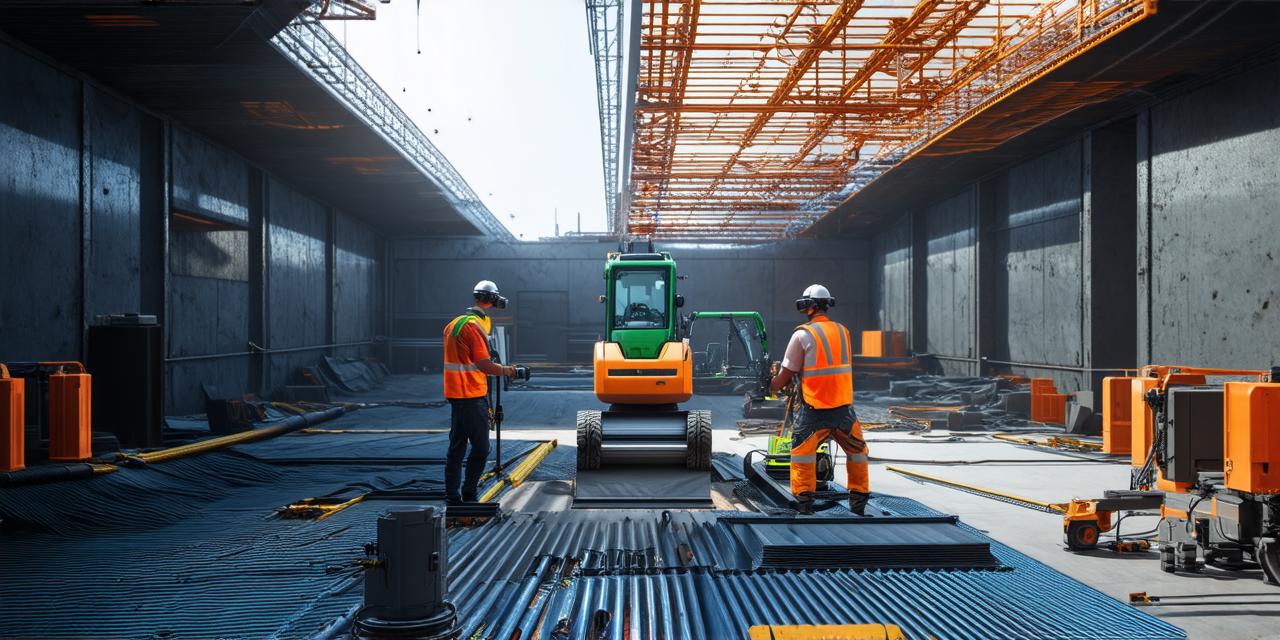 How can virtual reality be utilized in the construction industry?