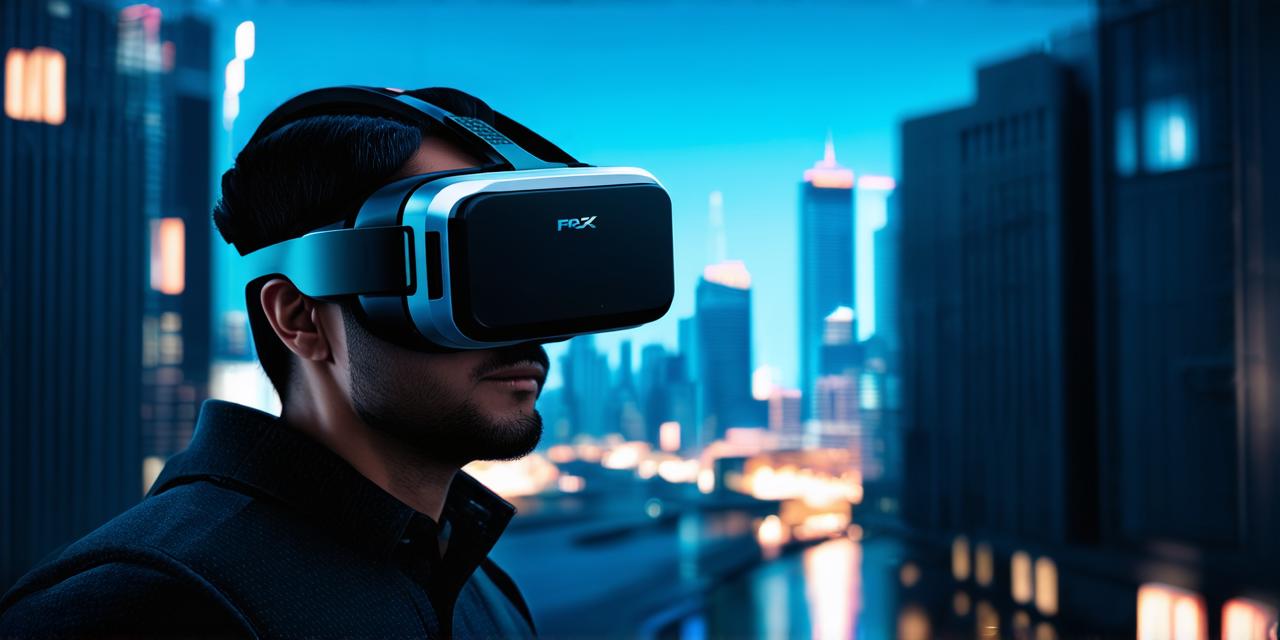 What is the function of a virtual reality headset?