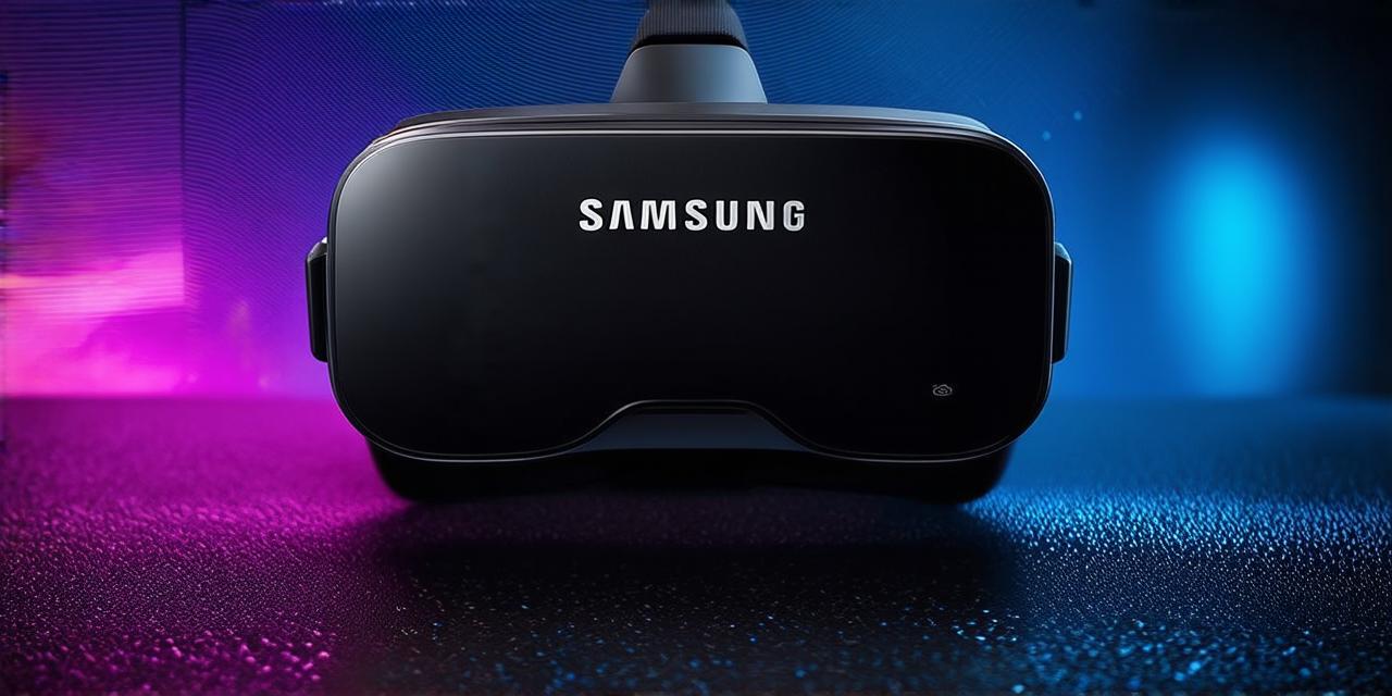 What is the virtual reality headset made by Samsung?