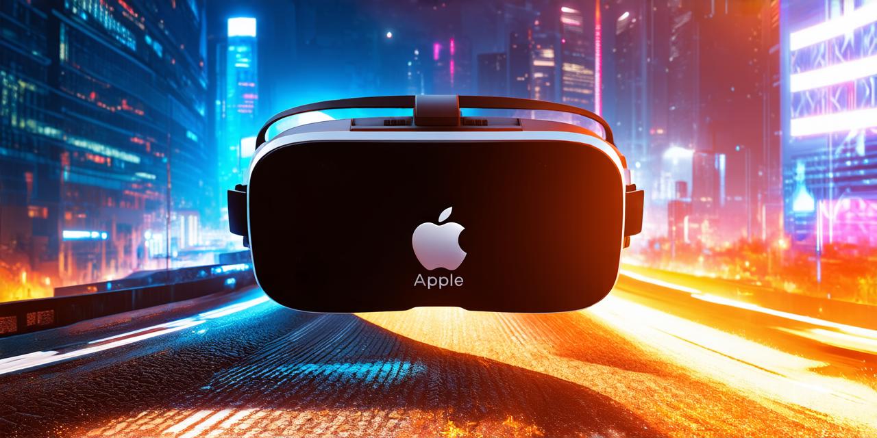 What is the cost of the Apple virtual reality headset?