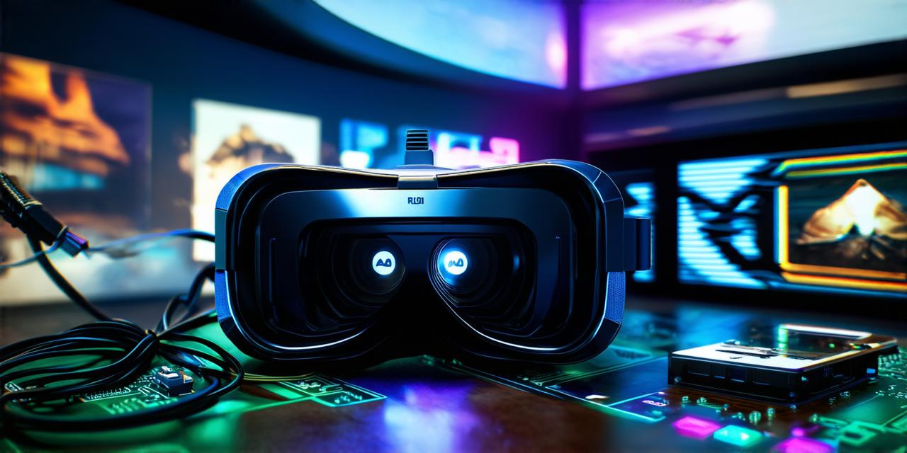 What content is accessible through a virtual reality headset?